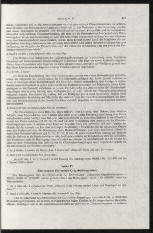 Verordnungsblatt für die Dienstbereiche der Bundesministerien für Unterricht und kulturelle Angelegenheiten bzw. Wissenschaft und Verkehr 19990901 Seite: 9