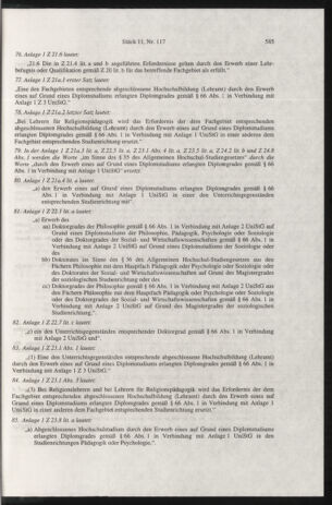 Verordnungsblatt für die Dienstbereiche der Bundesministerien für Unterricht und kulturelle Angelegenheiten bzw. Wissenschaft und Verkehr 19991101 Seite: 13