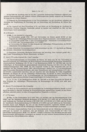 Verordnungsblatt für die Dienstbereiche der Bundesministerien für Unterricht und kulturelle Angelegenheiten bzw. Wissenschaft und Verkehr 19991101 Seite: 5