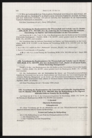 Verordnungsblatt für die Dienstbereiche der Bundesministerien für Unterricht und kulturelle Angelegenheiten bzw. Wissenschaft und Verkehr 19991101 Seite: 66