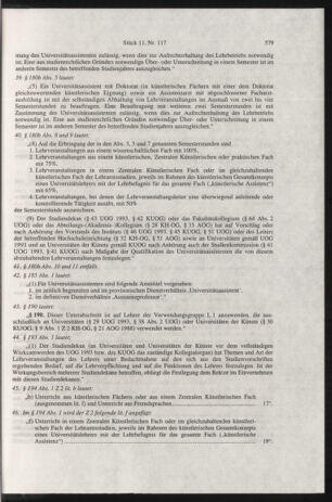 Verordnungsblatt für die Dienstbereiche der Bundesministerien für Unterricht und kulturelle Angelegenheiten bzw. Wissenschaft und Verkehr 19991101 Seite: 7