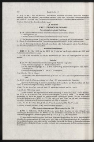 Verordnungsblatt für die Dienstbereiche der Bundesministerien für Unterricht und kulturelle Angelegenheiten bzw. Wissenschaft und Verkehr 19991101 Seite: 8