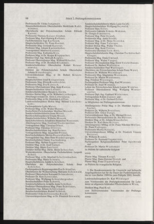 Verordnungsblatt für die Dienstbereiche der Bundesministerien für Unterricht und kulturelle Angelegenheiten bzw. Wissenschaft und Verkehr 20000201 Seite: 52