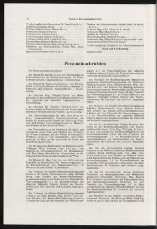 Verordnungsblatt für die Dienstbereiche der Bundesministerien für Unterricht und kulturelle Angelegenheiten bzw. Wissenschaft und Verkehr 20000201 Seite: 54