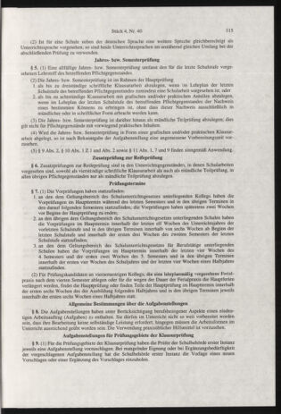 Verordnungsblatt für die Dienstbereiche der Bundesministerien für Unterricht und kulturelle Angelegenheiten bzw. Wissenschaft und Verkehr 20000401 Seite: 19