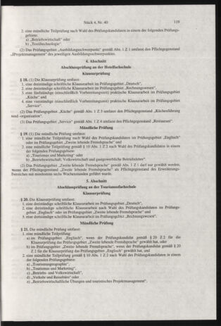 Verordnungsblatt für die Dienstbereiche der Bundesministerien für Unterricht und kulturelle Angelegenheiten bzw. Wissenschaft und Verkehr 20000401 Seite: 23