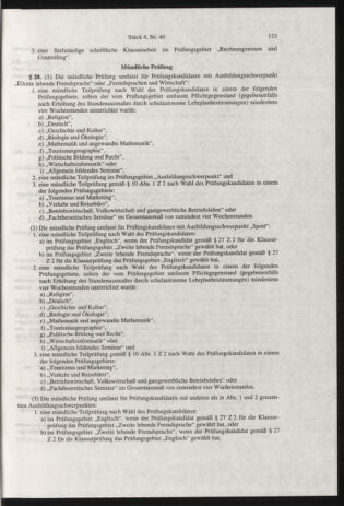 Verordnungsblatt für die Dienstbereiche der Bundesministerien für Unterricht und kulturelle Angelegenheiten bzw. Wissenschaft und Verkehr 20000401 Seite: 27