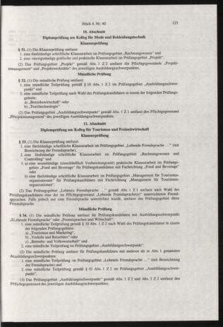 Verordnungsblatt für die Dienstbereiche der Bundesministerien für Unterricht und kulturelle Angelegenheiten bzw. Wissenschaft und Verkehr 20000401 Seite: 29