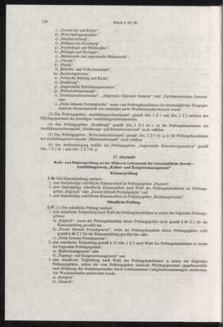 Verordnungsblatt für die Dienstbereiche der Bundesministerien für Unterricht und kulturelle Angelegenheiten bzw. Wissenschaft und Verkehr 20000401 Seite: 34