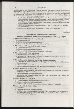 Verordnungsblatt für die Dienstbereiche der Bundesministerien für Unterricht und kulturelle Angelegenheiten bzw. Wissenschaft und Verkehr 20000401 Seite: 38