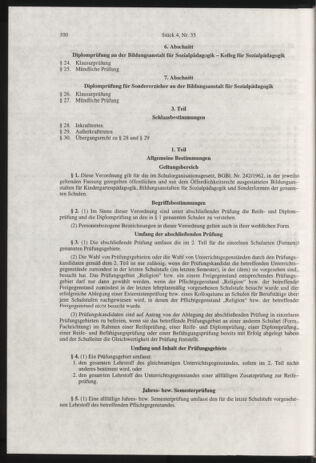 Verordnungsblatt für die Dienstbereiche der Bundesministerien für Unterricht und kulturelle Angelegenheiten bzw. Wissenschaft und Verkehr 20000401 Seite: 4