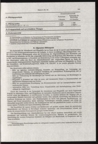 Verordnungsblatt für die Dienstbereiche der Bundesministerien für Unterricht und kulturelle Angelegenheiten bzw. Wissenschaft und Verkehr 20000401 Seite: 45