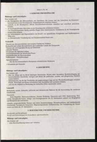 Verordnungsblatt für die Dienstbereiche der Bundesministerien für Unterricht und kulturelle Angelegenheiten bzw. Wissenschaft und Verkehr 20000401 Seite: 49