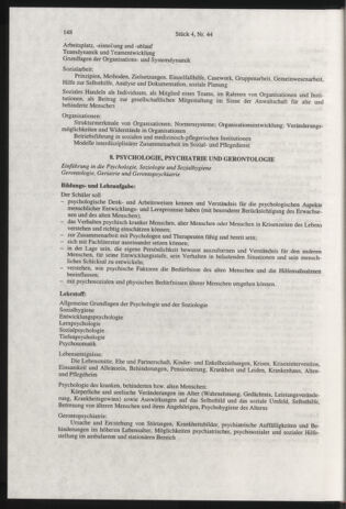 Verordnungsblatt für die Dienstbereiche der Bundesministerien für Unterricht und kulturelle Angelegenheiten bzw. Wissenschaft und Verkehr 20000401 Seite: 52