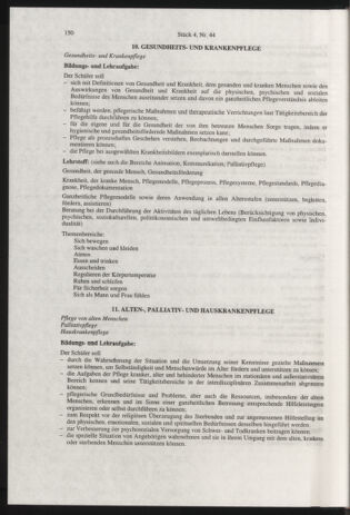 Verordnungsblatt für die Dienstbereiche der Bundesministerien für Unterricht und kulturelle Angelegenheiten bzw. Wissenschaft und Verkehr 20000401 Seite: 54