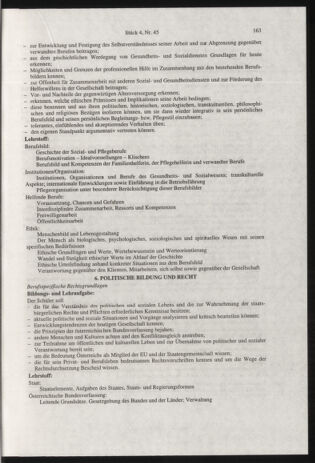 Verordnungsblatt für die Dienstbereiche der Bundesministerien für Unterricht und kulturelle Angelegenheiten bzw. Wissenschaft und Verkehr 20000401 Seite: 67