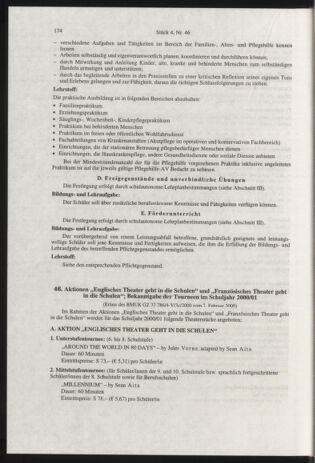 Verordnungsblatt für die Dienstbereiche der Bundesministerien für Unterricht und kulturelle Angelegenheiten bzw. Wissenschaft und Verkehr 20000401 Seite: 78