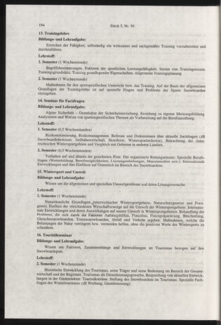 Verordnungsblatt für die Dienstbereiche der Bundesministerien für Unterricht und kulturelle Angelegenheiten bzw. Wissenschaft und Verkehr 20000501 Seite: 10