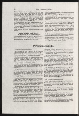 Verordnungsblatt für die Dienstbereiche der Bundesministerien für Unterricht und kulturelle Angelegenheiten bzw. Wissenschaft und Verkehr 20000501 Seite: 28