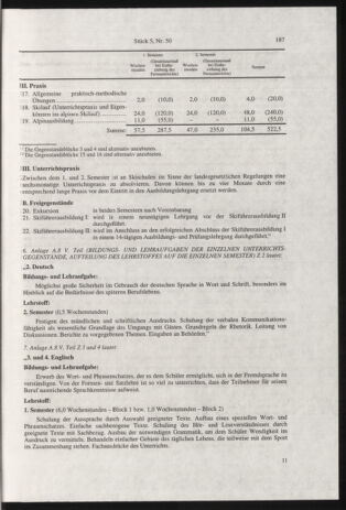 Verordnungsblatt für die Dienstbereiche der Bundesministerien für Unterricht und kulturelle Angelegenheiten bzw. Wissenschaft und Verkehr 20000501 Seite: 3