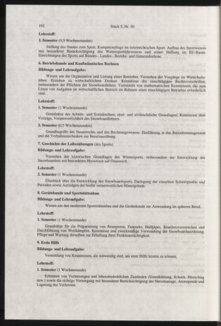 Verordnungsblatt für die Dienstbereiche der Bundesministerien für Unterricht und kulturelle Angelegenheiten bzw. Wissenschaft und Verkehr 20000501 Seite: 8