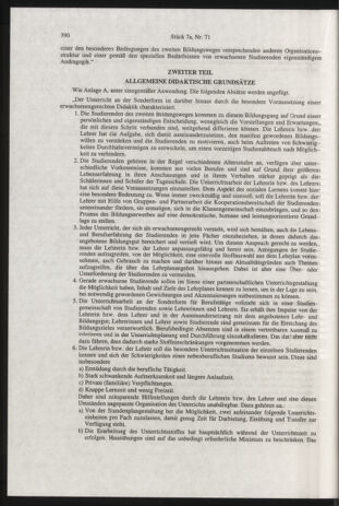 Verordnungsblatt für die Dienstbereiche der Bundesministerien für Unterricht und kulturelle Angelegenheiten bzw. Wissenschaft und Verkehr 20000701 Seite: 154