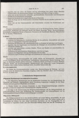 Verordnungsblatt für die Dienstbereiche der Bundesministerien für Unterricht und kulturelle Angelegenheiten bzw. Wissenschaft und Verkehr 20000701 Seite: 189