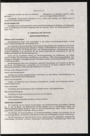 Verordnungsblatt für die Dienstbereiche der Bundesministerien für Unterricht und kulturelle Angelegenheiten bzw. Wissenschaft und Verkehr 20000701 Seite: 275