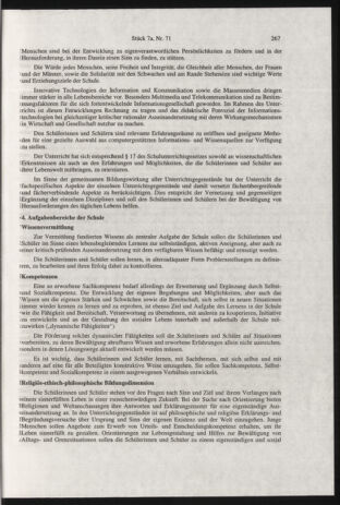 Verordnungsblatt für die Dienstbereiche der Bundesministerien für Unterricht und kulturelle Angelegenheiten bzw. Wissenschaft und Verkehr 20000701 Seite: 31