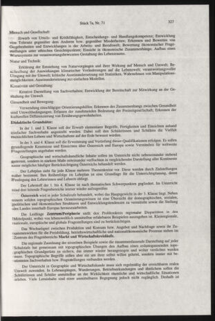 Verordnungsblatt für die Dienstbereiche der Bundesministerien für Unterricht und kulturelle Angelegenheiten bzw. Wissenschaft und Verkehr 20000701 Seite: 91