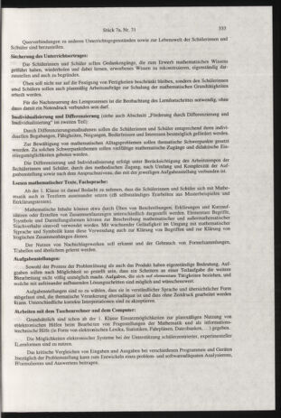 Verordnungsblatt für die Dienstbereiche der Bundesministerien für Unterricht und kulturelle Angelegenheiten bzw. Wissenschaft und Verkehr 20000701 Seite: 97