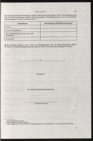 Verordnungsblatt für die Dienstbereiche der Bundesministerien für Unterricht und kulturelle Angelegenheiten bzw. Wissenschaft und Verkehr 20000901 Seite: 11