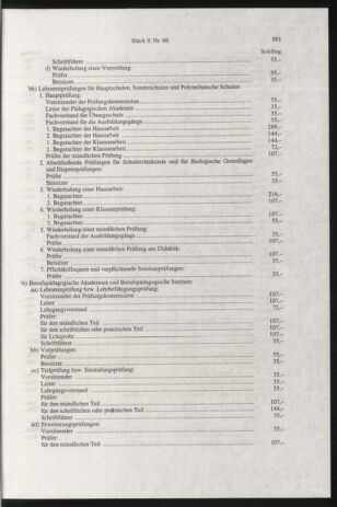 Verordnungsblatt für die Dienstbereiche der Bundesministerien für Unterricht und kulturelle Angelegenheiten bzw. Wissenschaft und Verkehr 20000901 Seite: 23