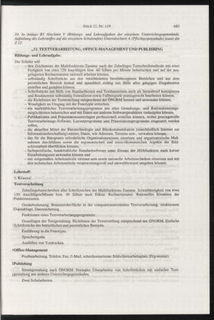 Verordnungsblatt für die Dienstbereiche der Bundesministerien für Unterricht und kulturelle Angelegenheiten bzw. Wissenschaft und Verkehr 20001201 Seite: 9