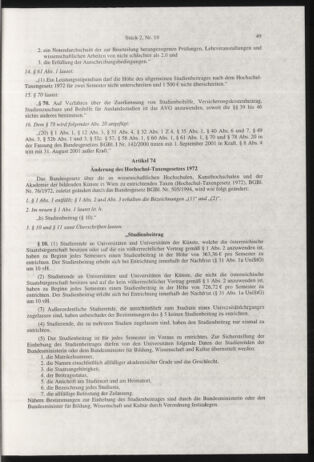 Verordnungsblatt für die Dienstbereiche der Bundesministerien für Unterricht und kulturelle Angelegenheiten bzw. Wissenschaft und Verkehr 20010201 Seite: 21