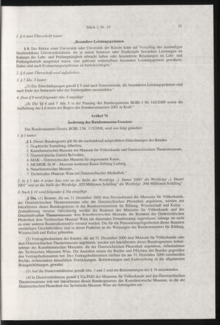 Verordnungsblatt für die Dienstbereiche der Bundesministerien für Unterricht und kulturelle Angelegenheiten bzw. Wissenschaft und Verkehr 20010201 Seite: 23