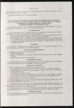 Verordnungsblatt für die Dienstbereiche der Bundesministerien für Unterricht und kulturelle Angelegenheiten bzw. Wissenschaft und Verkehr 20010201 Seite: 27