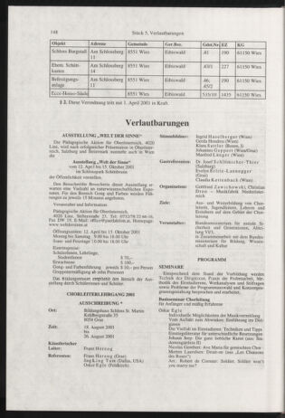 Verordnungsblatt für die Dienstbereiche der Bundesministerien für Unterricht und kulturelle Angelegenheiten bzw. Wissenschaft und Verkehr 20010501 Seite: 20