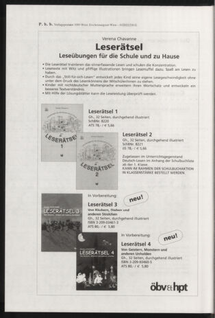 Verordnungsblatt für die Dienstbereiche der Bundesministerien für Unterricht und kulturelle Angelegenheiten bzw. Wissenschaft und Verkehr 20010601 Seite: 16