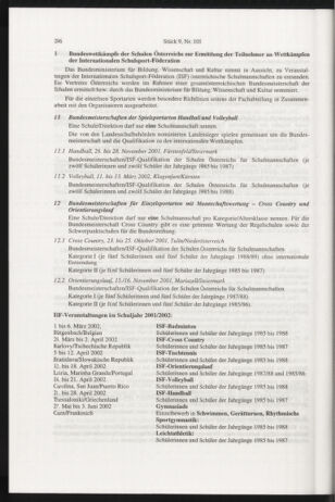 Verordnungsblatt für die Dienstbereiche der Bundesministerien für Unterricht und kulturelle Angelegenheiten bzw. Wissenschaft und Verkehr 20010901 Seite: 84