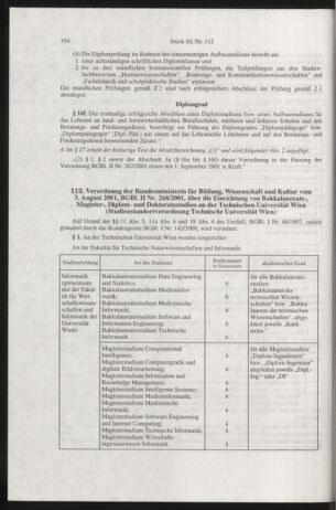 Verordnungsblatt für die Dienstbereiche der Bundesministerien für Unterricht und kulturelle Angelegenheiten bzw. Wissenschaft und Verkehr 20011001 Seite: 10