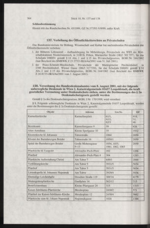 Verordnungsblatt für die Dienstbereiche der Bundesministerien für Unterricht und kulturelle Angelegenheiten bzw. Wissenschaft und Verkehr 20011001 Seite: 40