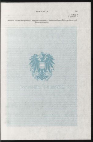 Verordnungsblatt für die Dienstbereiche der Bundesministerien für Unterricht und kulturelle Angelegenheiten bzw. Wissenschaft und Verkehr 20011101 Seite: 13