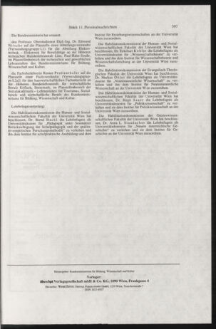 Verordnungsblatt für die Dienstbereiche der Bundesministerien für Unterricht und kulturelle Angelegenheiten bzw. Wissenschaft und Verkehr 20011101 Seite: 25