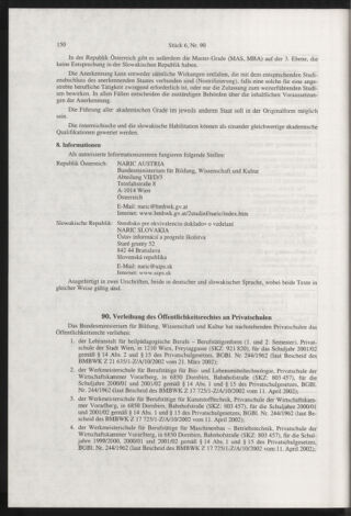 Verordnungsblatt für die Dienstbereiche der Bundesministerien für Unterricht und kulturelle Angelegenheiten bzw. Wissenschaft und Verkehr 20020601 Seite: 18