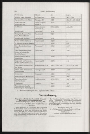 Verordnungsblatt für die Dienstbereiche der Bundesministerien für Unterricht und kulturelle Angelegenheiten bzw. Wissenschaft und Verkehr 20020901 Seite: 24