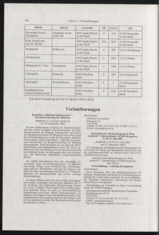 Verordnungsblatt für die Dienstbereiche der Bundesministerien für Unterricht und kulturelle Angelegenheiten bzw. Wissenschaft und Verkehr 20021101 Seite: 14