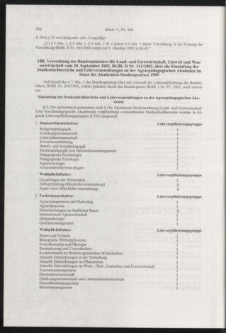 Verordnungsblatt für die Dienstbereiche der Bundesministerien für Unterricht und kulturelle Angelegenheiten bzw. Wissenschaft und Verkehr 20021101 Seite: 8