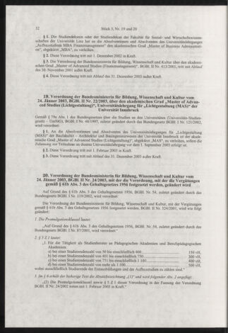 Verordnungsblatt für die Dienstbereiche der Bundesministerien für Unterricht und kulturelle Angelegenheiten bzw. Wissenschaft und Verkehr 20030301 Seite: 4