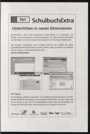 Verordnungsblatt für die Dienstbereiche der Bundesministerien für Unterricht und kulturelle Angelegenheiten bzw. Wissenschaft und Verkehr 20030601 Seite: 15